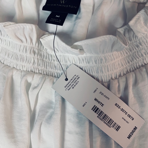 White Peasant Top - Picture 5 of 5